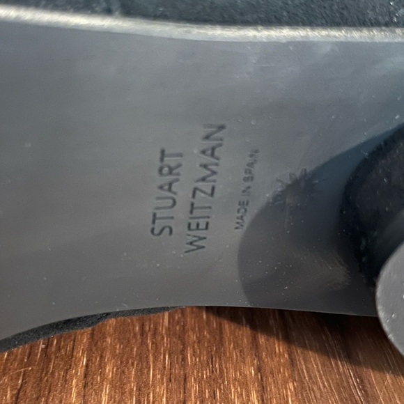 STUART WEITZMAN Over-the-Knee black Women's Boots suede size 8.5 🎩 - Picture 3 of 12